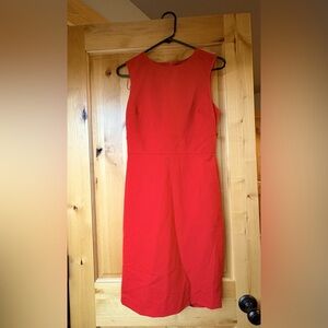 Zara Vibrant Red Midi Dress